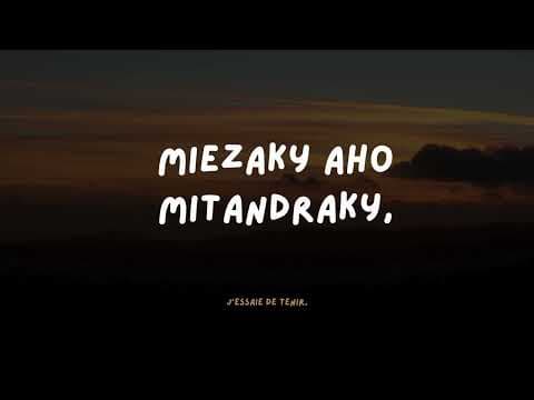 601 BRO - TSY HO ZAO ( LYRICS AVRIL 2025 )